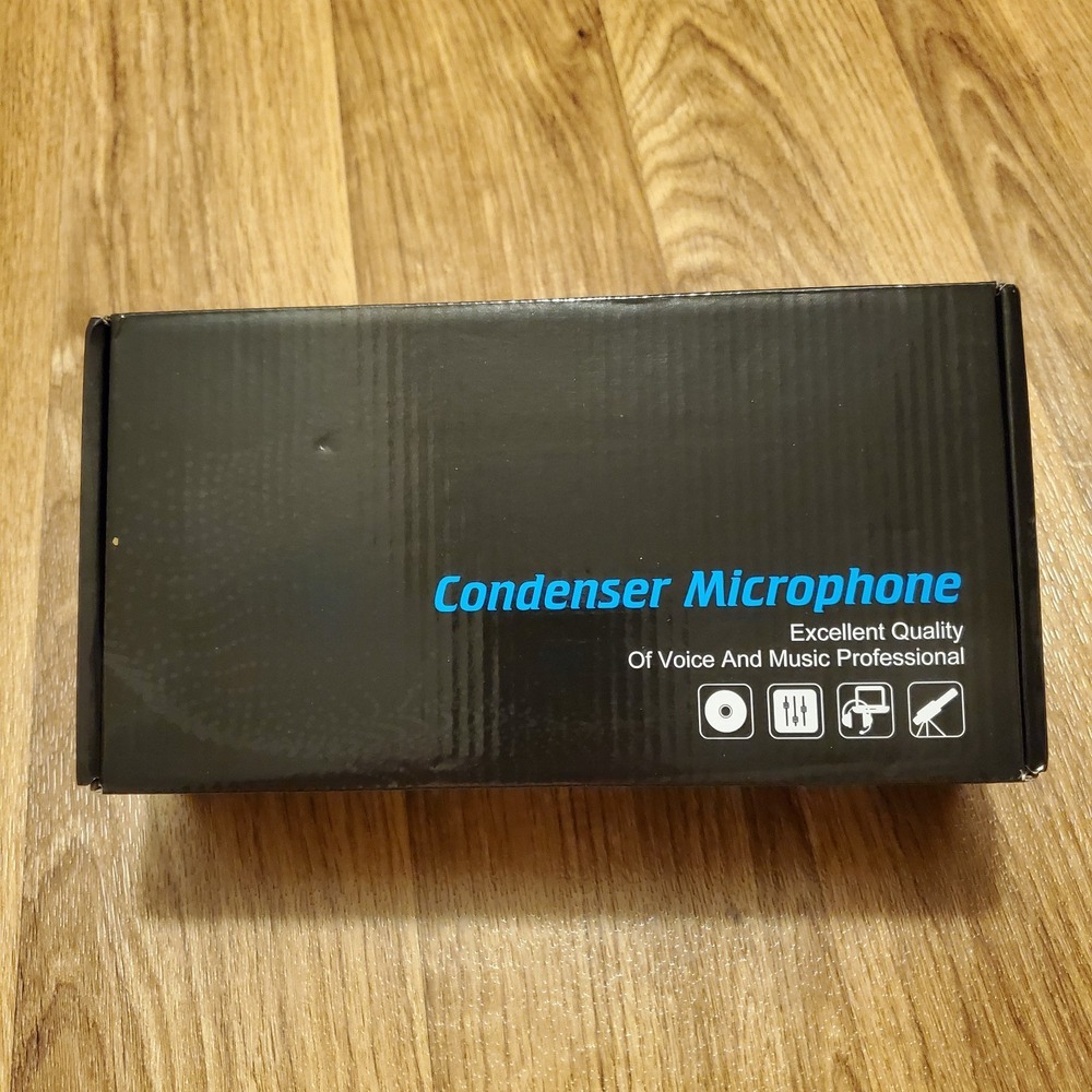 Podcast Condenser Microphone Legendary Profesional Excellent Voice Quality‎ NEW
